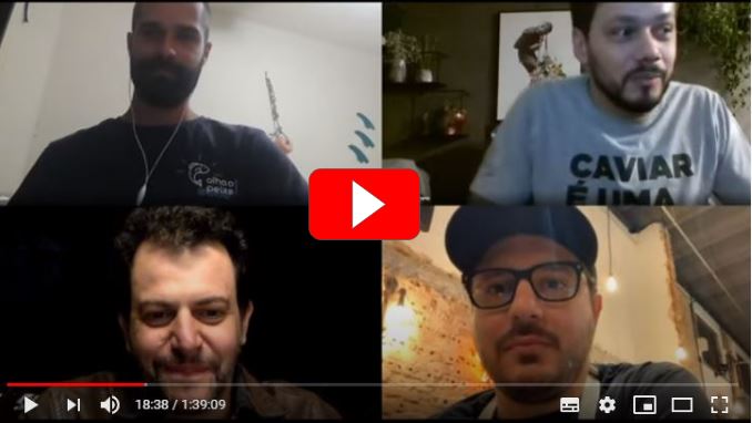 Clique e assista à live no YouTube