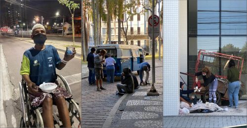 Gastronomia solidaria itinerante resistência